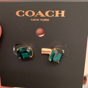 Coach earrings